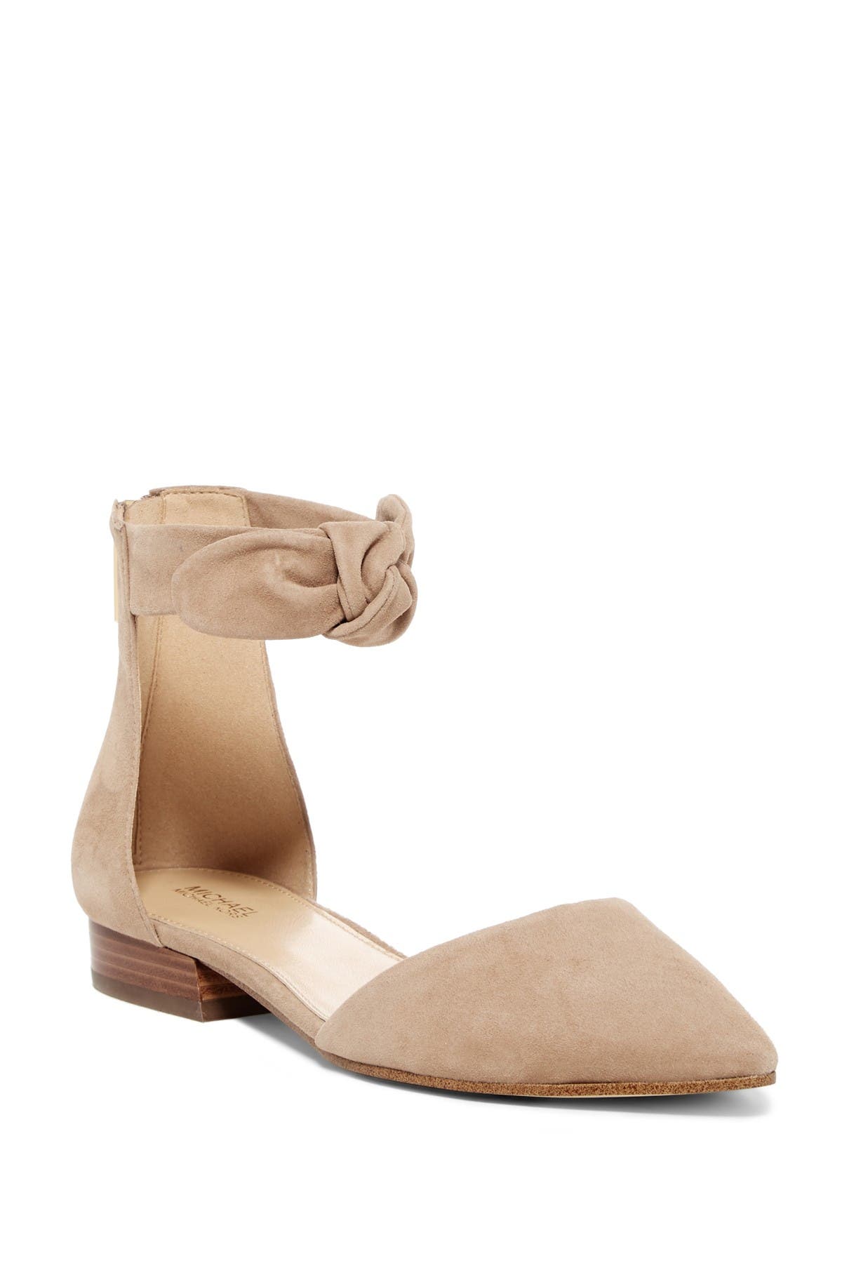 MICHAEL Michael Kors Alina Ankle Strap Flat, Main, color, 