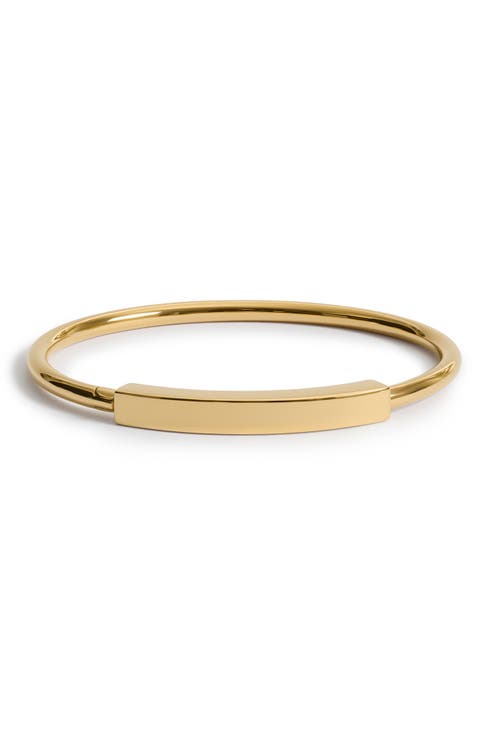 Linear Bold Bangle