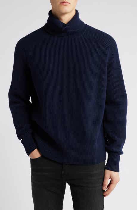 BOSS Evento Recycled Wool Turtleneck Sweater
