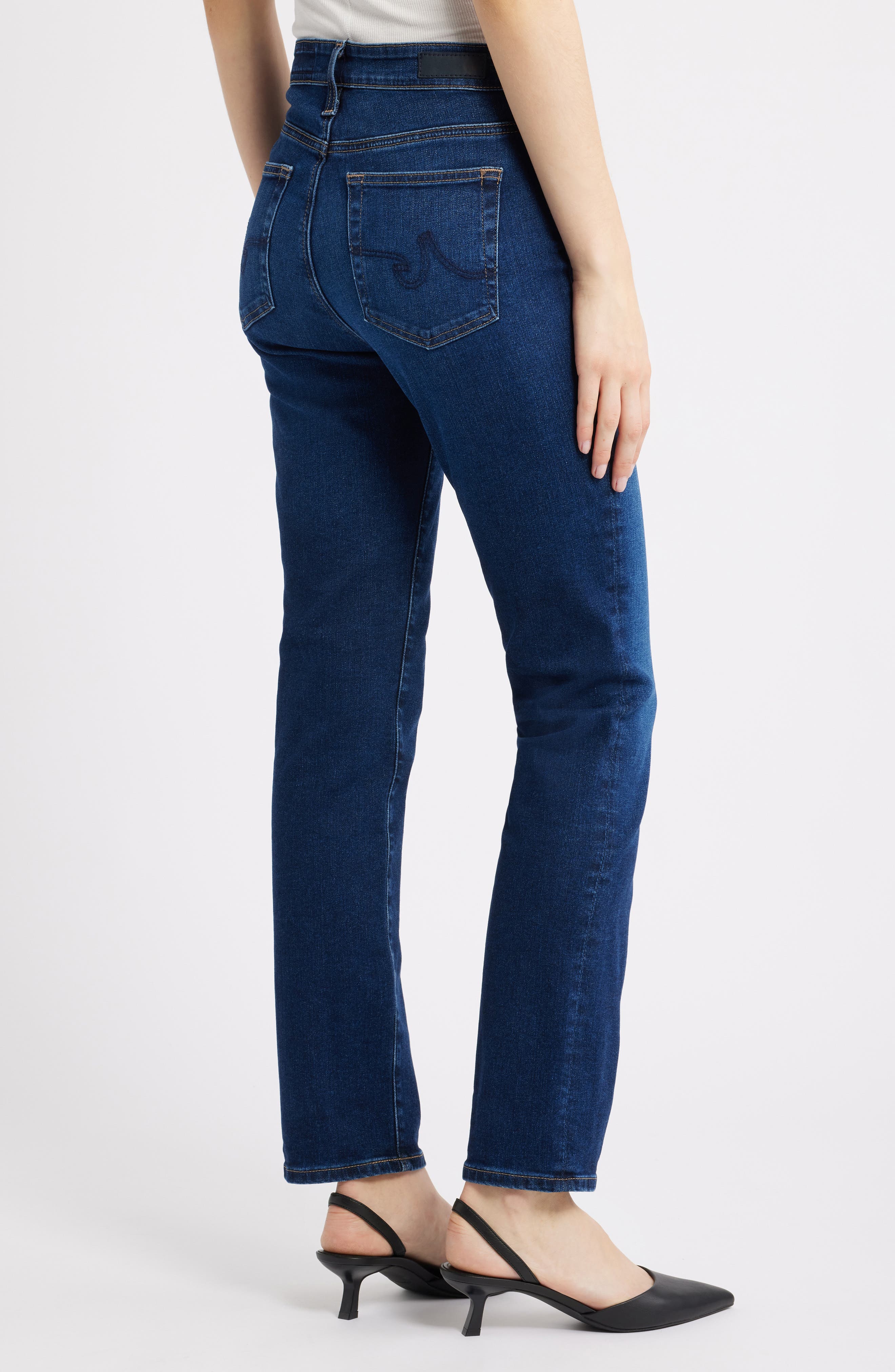 Mari Slim Straight Leg Jeans - image 2