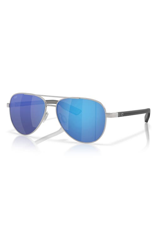 Costa Del Mar 57mm Polarized Pilot Sunglasses In Blue