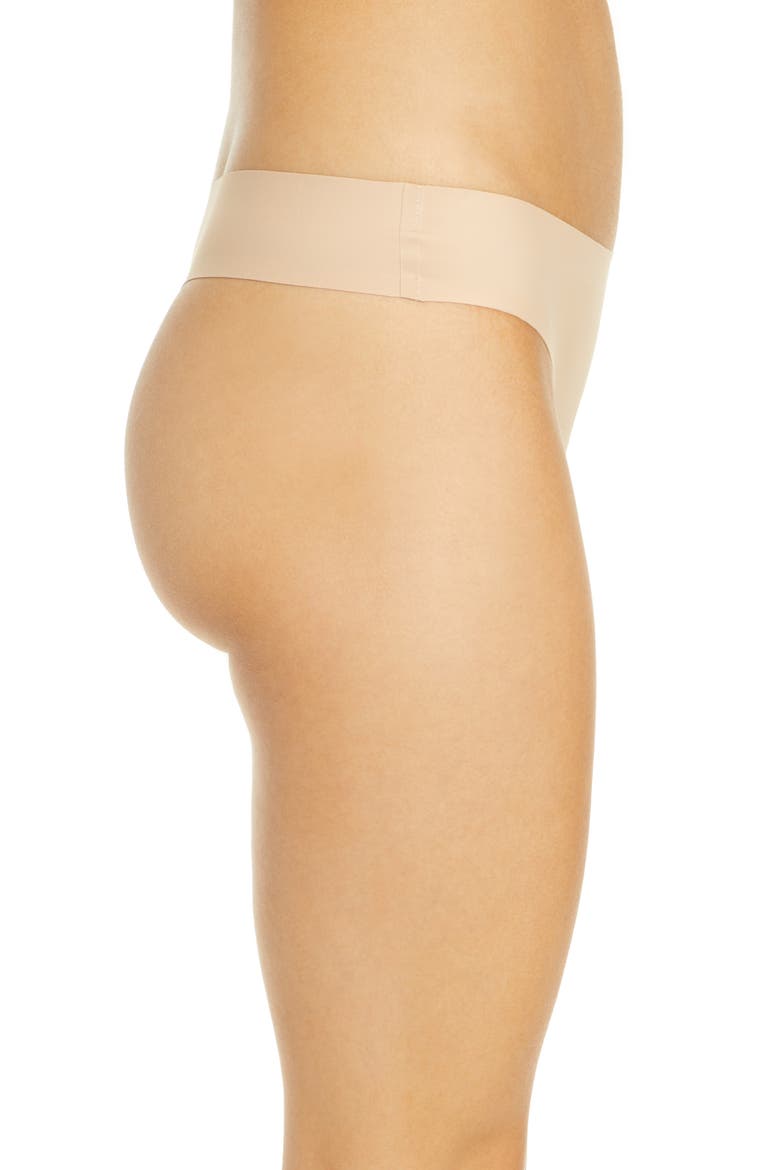 Leakproof Low Rise Thong, Alternate, color, BEIGE