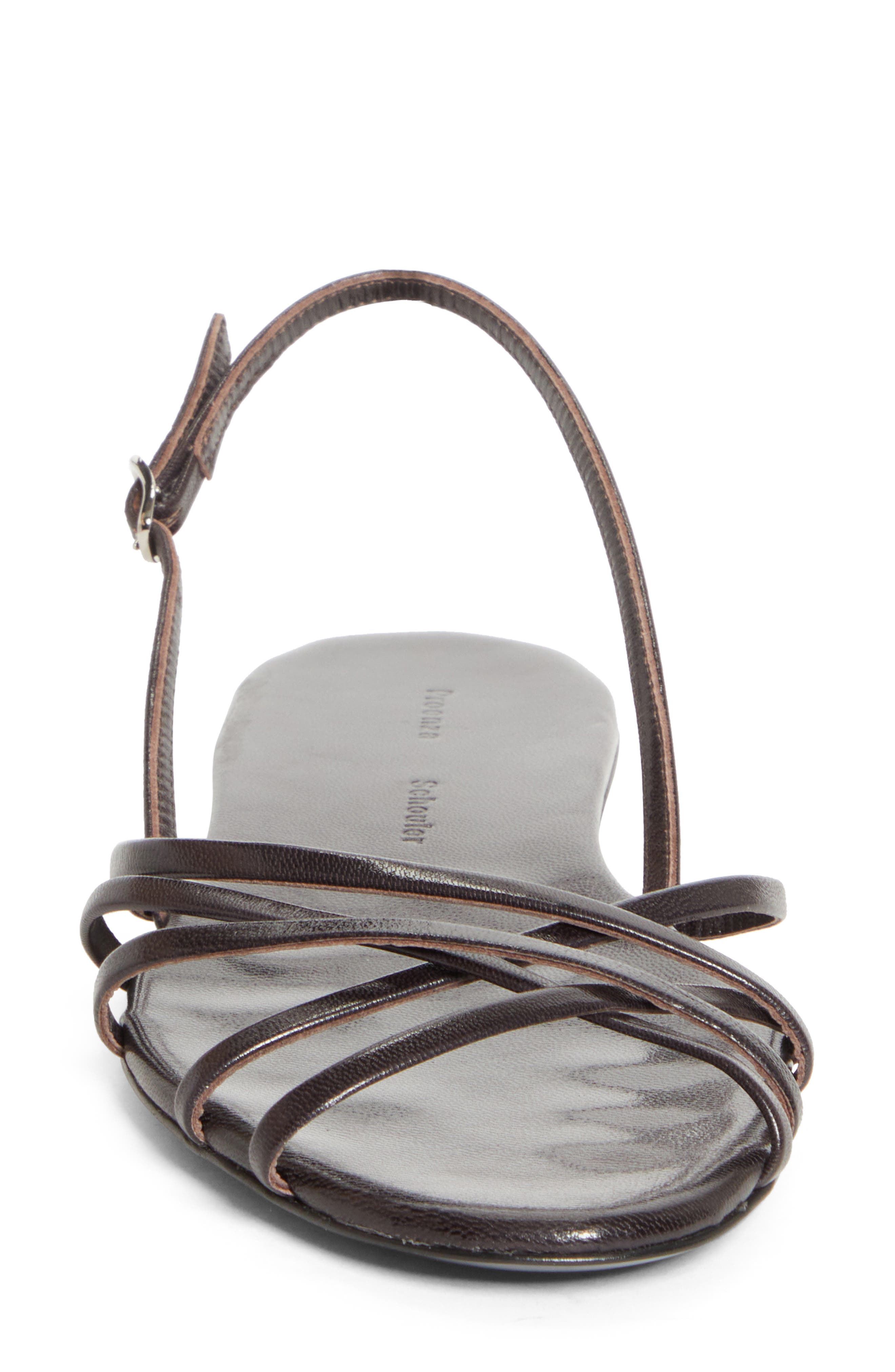 Proenza Schouler Uma Slingback Sandal, Alternate, color, Burgundy