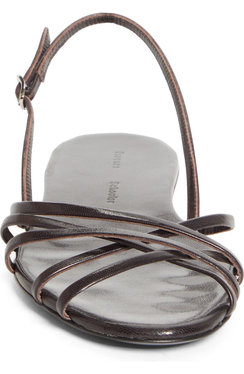 Proenza Schouler Uma Slingback Sandal, Alternate, color, Burgundy