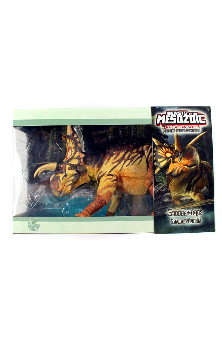 Beasts of the Mesozoic Xenoceratops 1/18th Scale Dinosaur 14 Inch Action Figure, Alternate, color, Multicolored