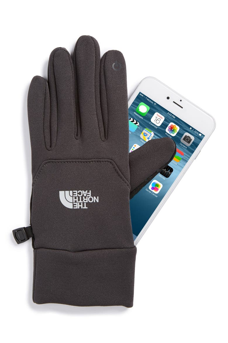 'eTip' Gloves, Alternate, color, ASPHALT GREY