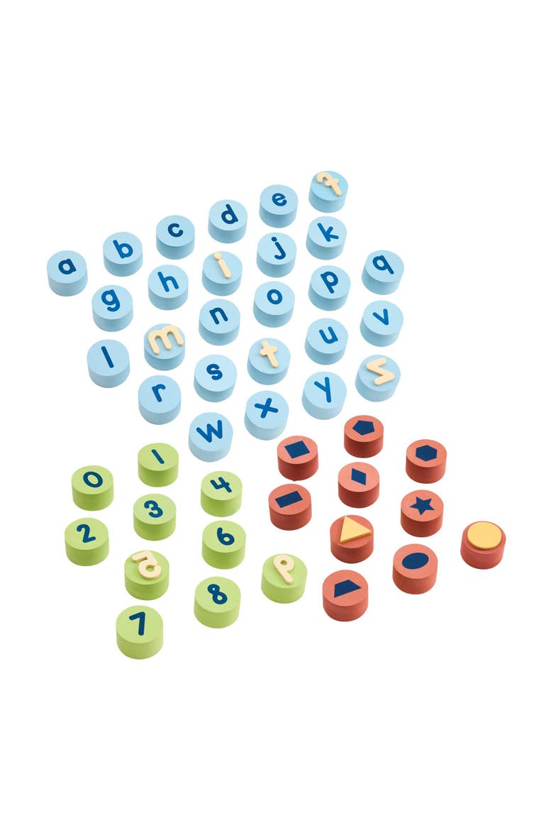 Giant Letter, Number & Shape Stampers, Main, color, Multicolored