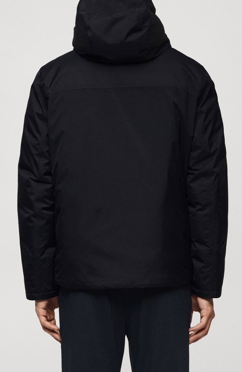 MANGO Thermoregulating Waterproof Hooded Jacket, Alternate, color, 