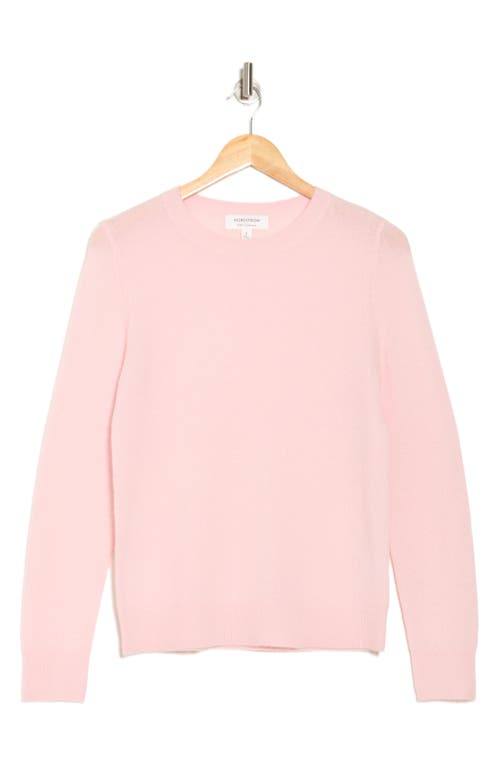 Nordstrom Crewneck Cashmere Sweater In Pink