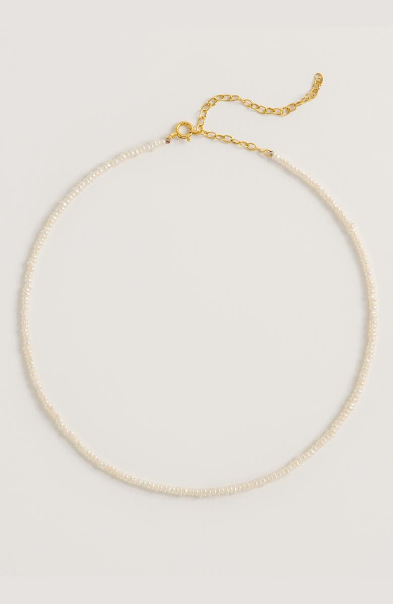 Freya Rose Seed Pearl Necklace, Alternate, color, 