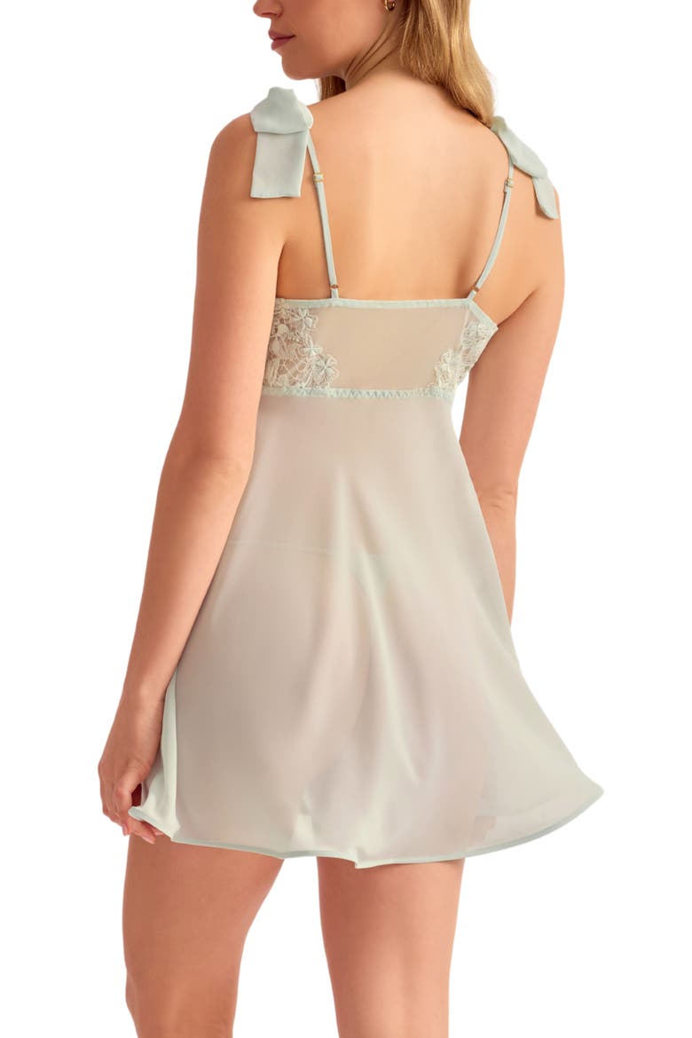 Duchess Babydoll Set, Alternate, color, LAGOON