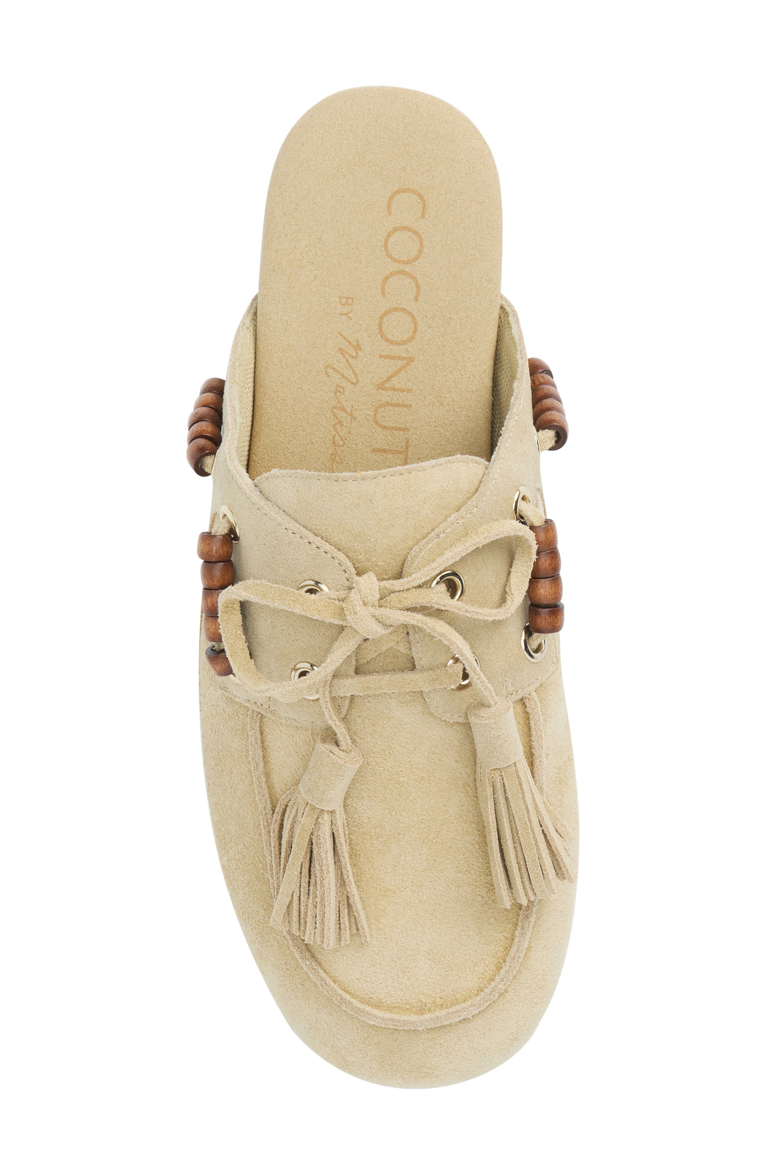 River Leather Mule, Alternate, color, NATURAL