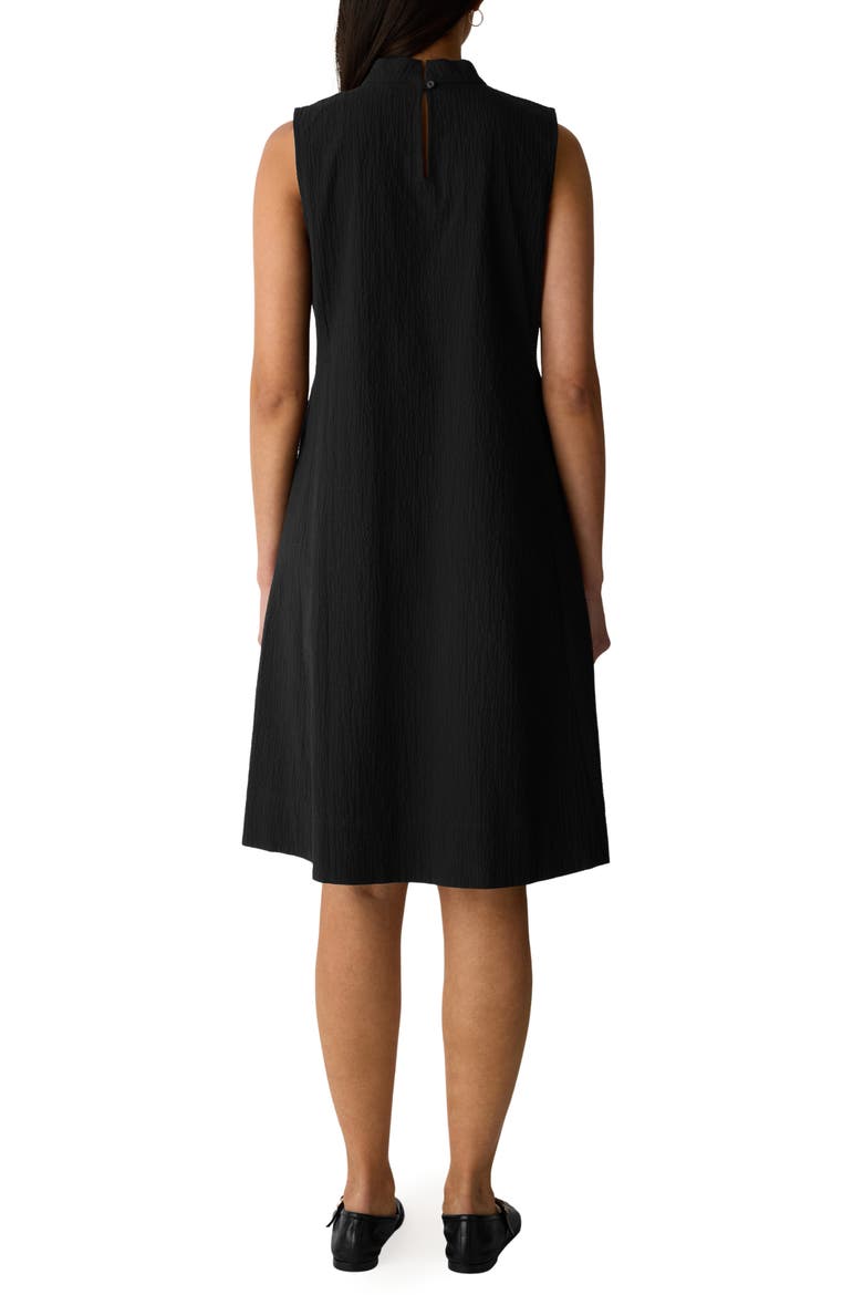 Mock Neck Sleeveless Dress, Alternate, color, BLACK