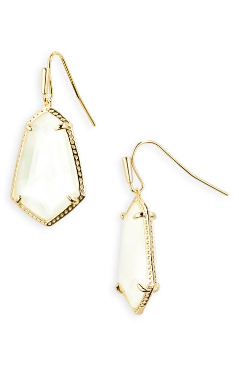 Alexandria Geometric Drop Earrings