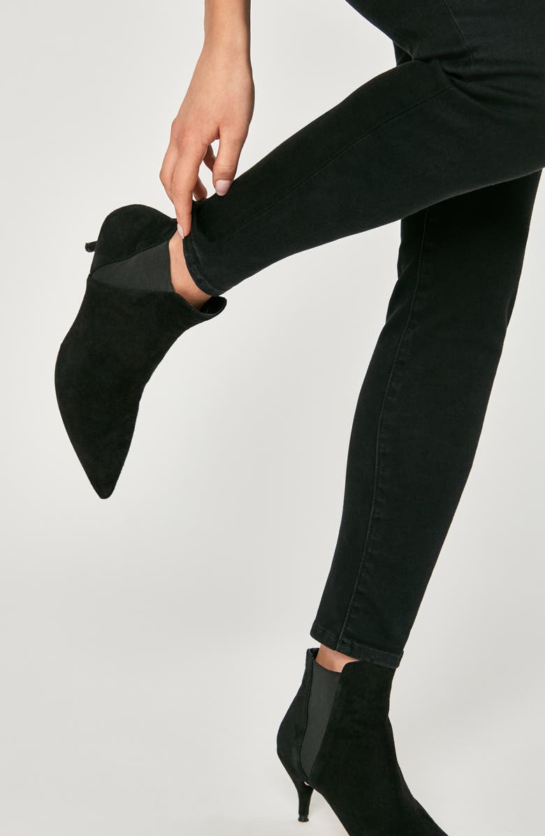 Mavi Jeans Alissa Super Skinny Jeans, Alternate, color, Black Brushed Supers