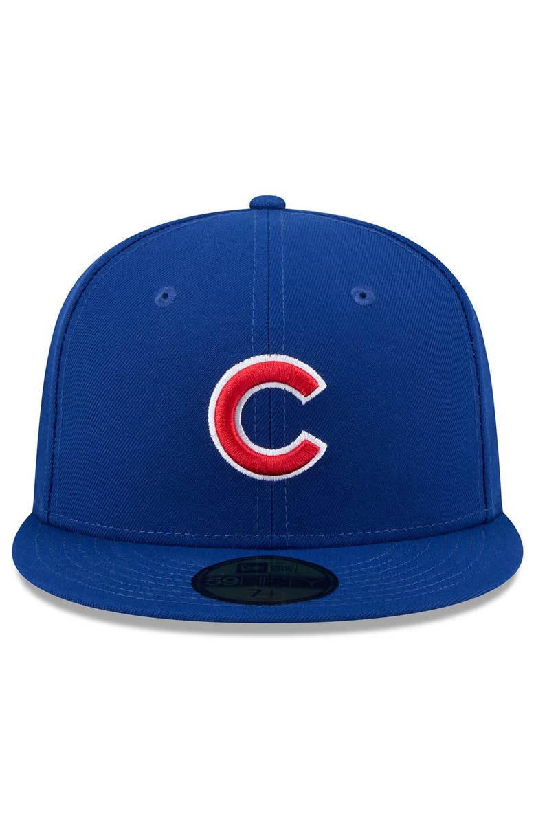 New Era Men's New Era  Royal Chicago Cubs 2025 Jackie Robinson Day 59FIFTY Fitted Hat, Alternate, color, Royal
