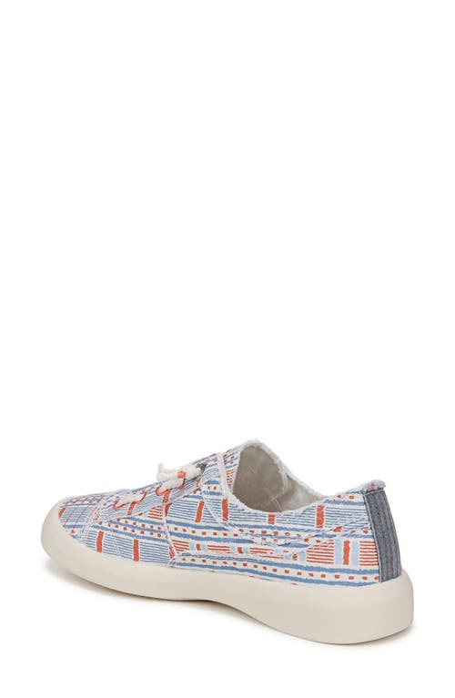 Blowfish Malibu Women's Beachside Round Toe Slip On Sneakers In Americana Stripe Canvas
