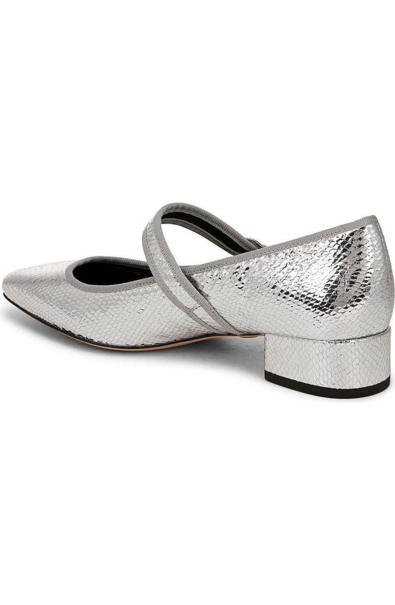 Veronica Beard Cade Mary Jane Pump, Alternate, color, Silver