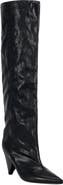 AZALEA WANG Rembrandt Pointed Toe Knee High Boot