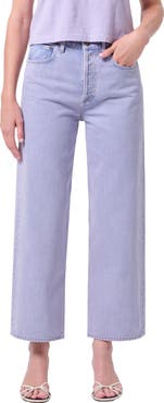 AGOLDE Ren High Waist Ankle Wide Leg Jeans