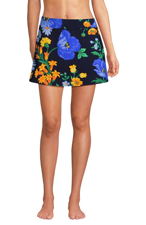 Tummy Control Skirt Swim Bottoms