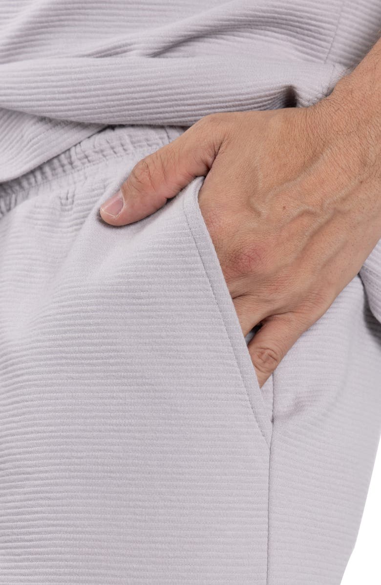 Spring + Mercer Textured Golf Shorts, Alternate, color, Gray