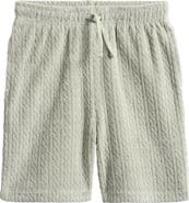 Reiss Kids' Tide Cable French Terry Shorts