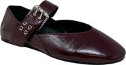 SHUSHOP Buckle Flat