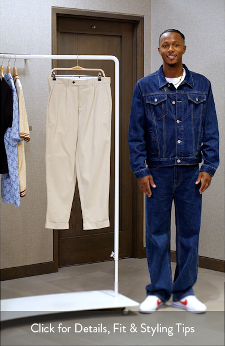 Cuff Stretch Cotton Pants, sales video thumbnail