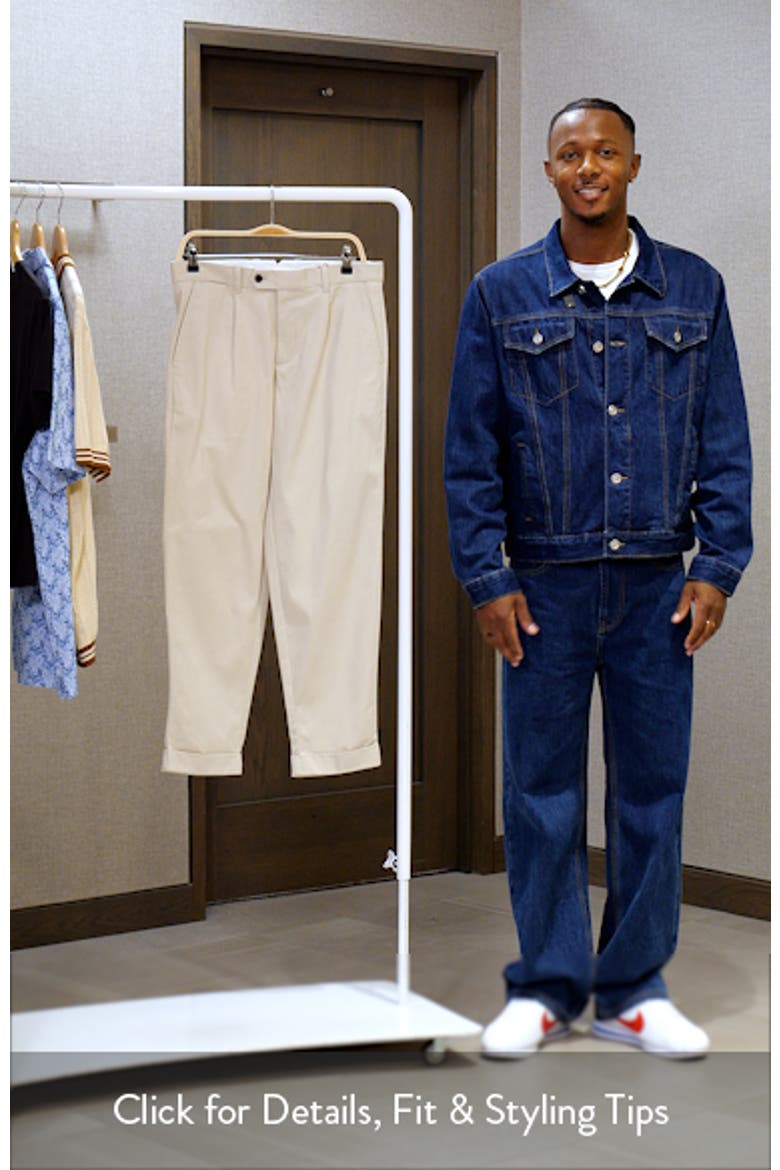 Cuff Stretch Cotton Pants video