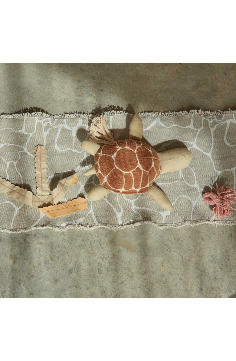 Lorena Canals Soft toy Ride & Roll, Alternate, color, Blue, Olive And Natural