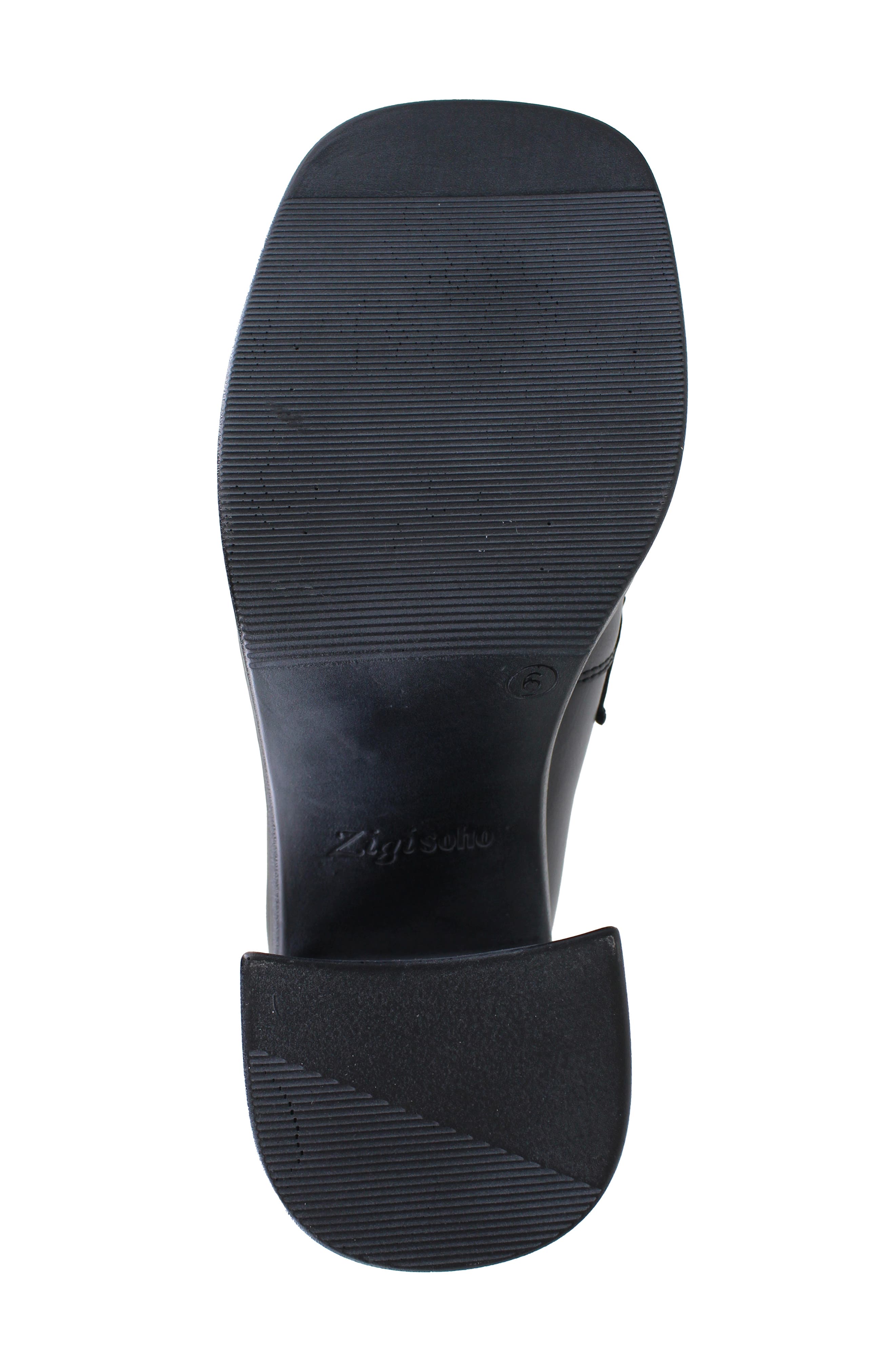 ZIGIny Shandra Heeled Loafer, Alternate, color, Black