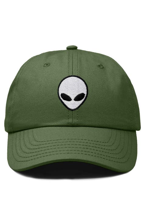 Alien Embroidered Classic Dad Cap