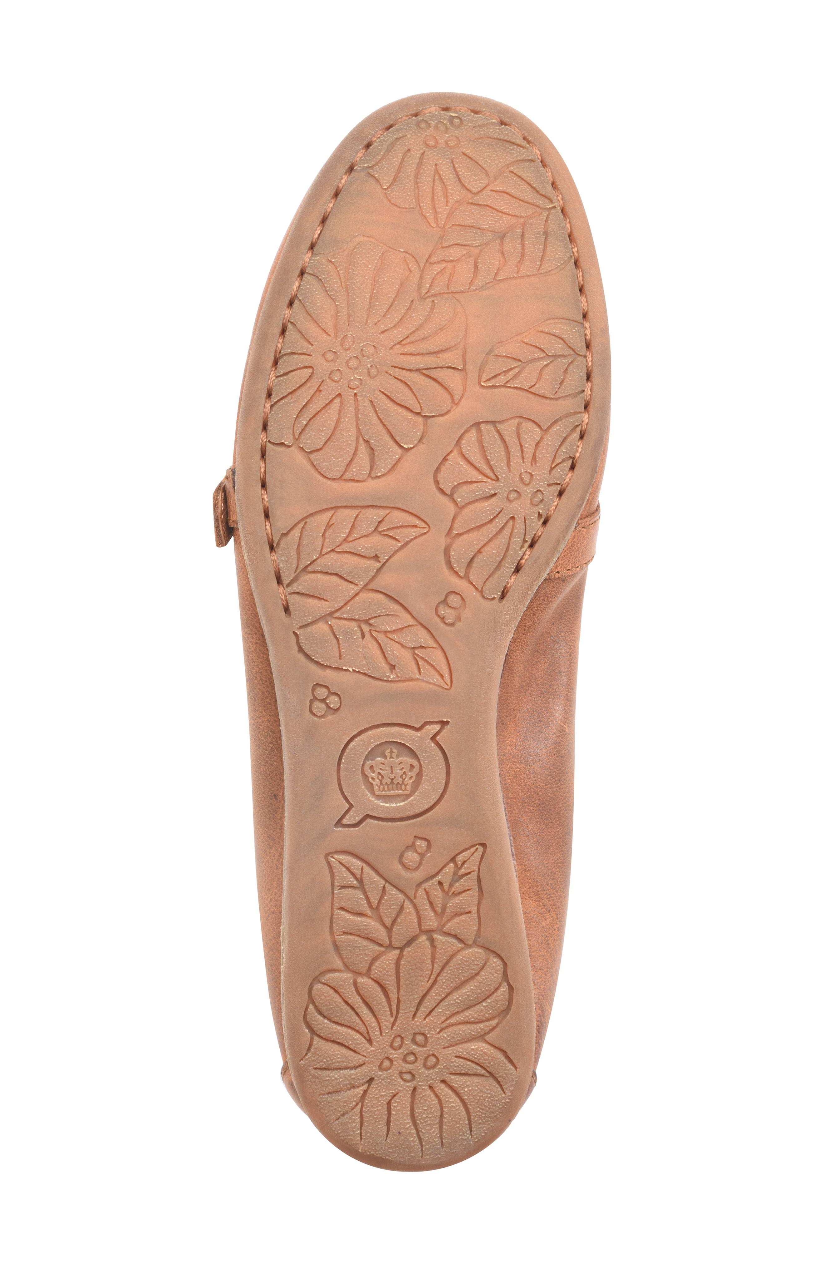 Curlew Mary Jane Ballet Flat, Alternate, color, TAN LEATHER