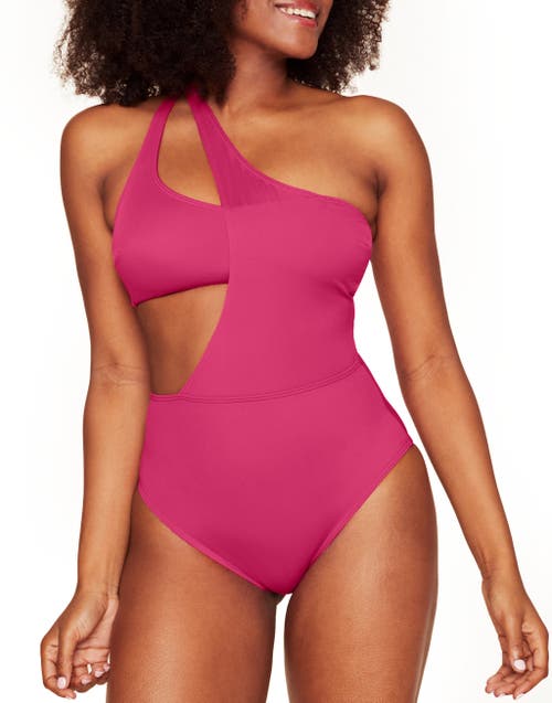 Adore Me Alaine Swimwear One-Piece in Dark Pink  product