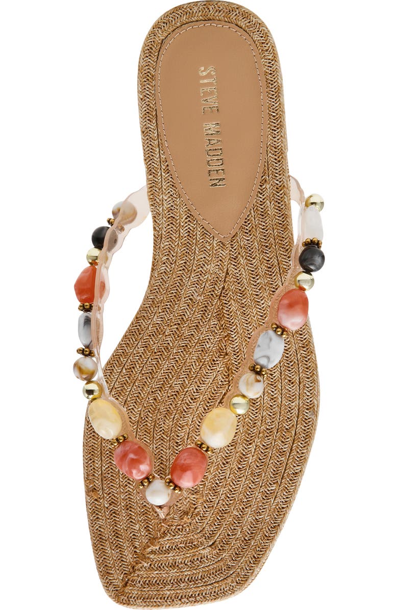 Steve Madden Marble Flip Flop, Alternate, color, Natural Multi