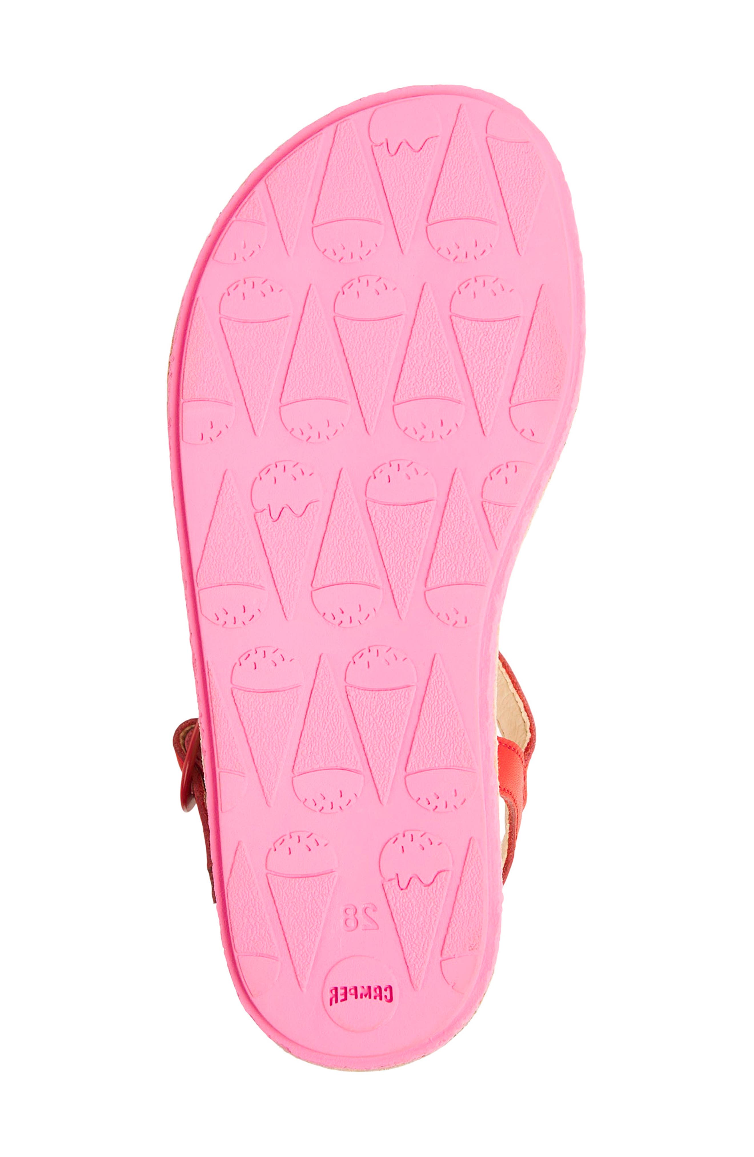 Camper Kids' Twins Mismatched Sandals, Alternate, color, Yellow