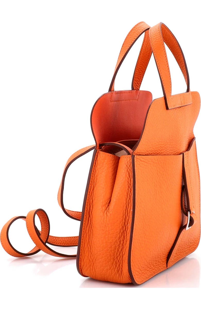 Pre-Owned Hermes Halzan Bag Clemence 25, Alternate, color, Feu