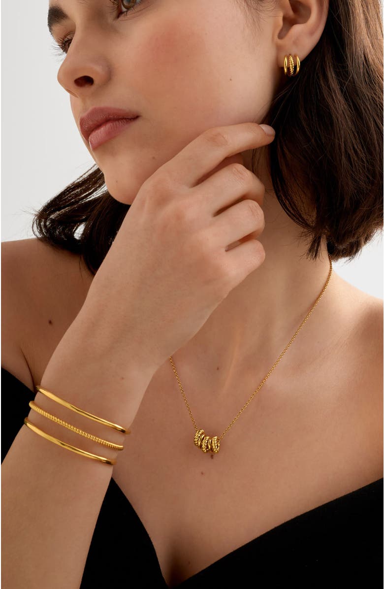 Katie Loxton Laia Necklace, Alternate, color, Gold Coated