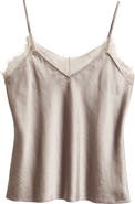 Open Edit Lace Trim Cami