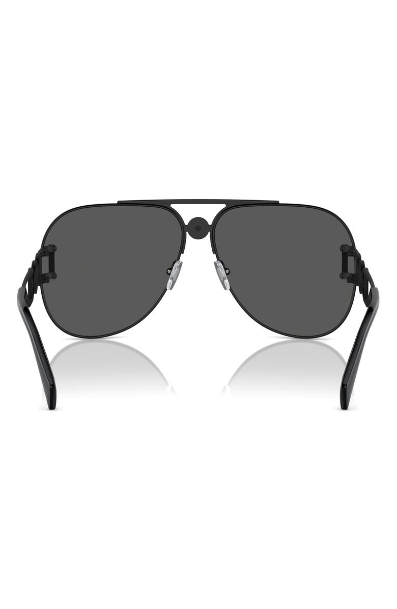 Versace 63mm Pilot Sunglasses, Alternate, color,
