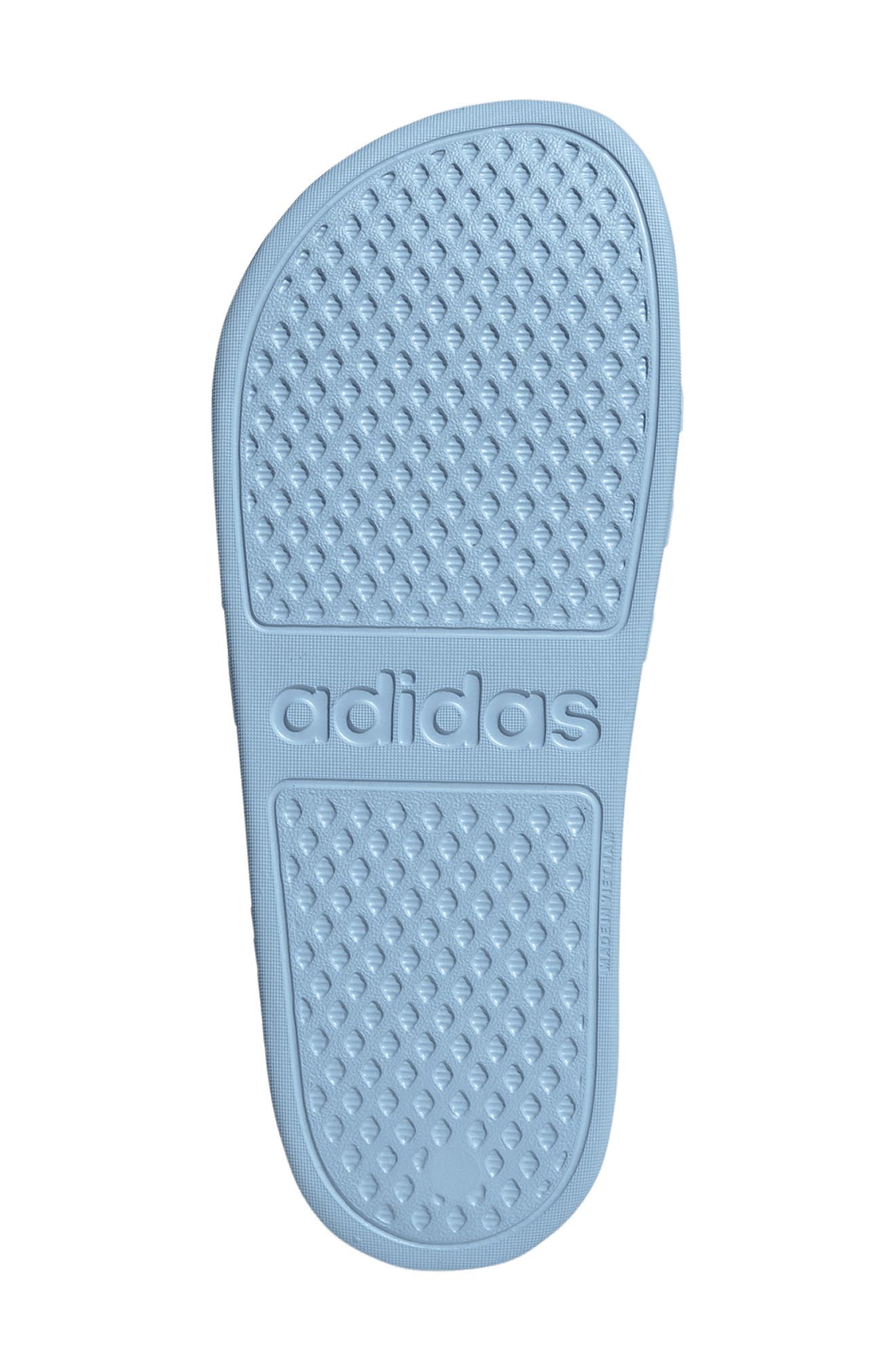adidas Adilette Aqua Slide Sandal, Alternate, color, Blue/ Zero Met/ Zero Met