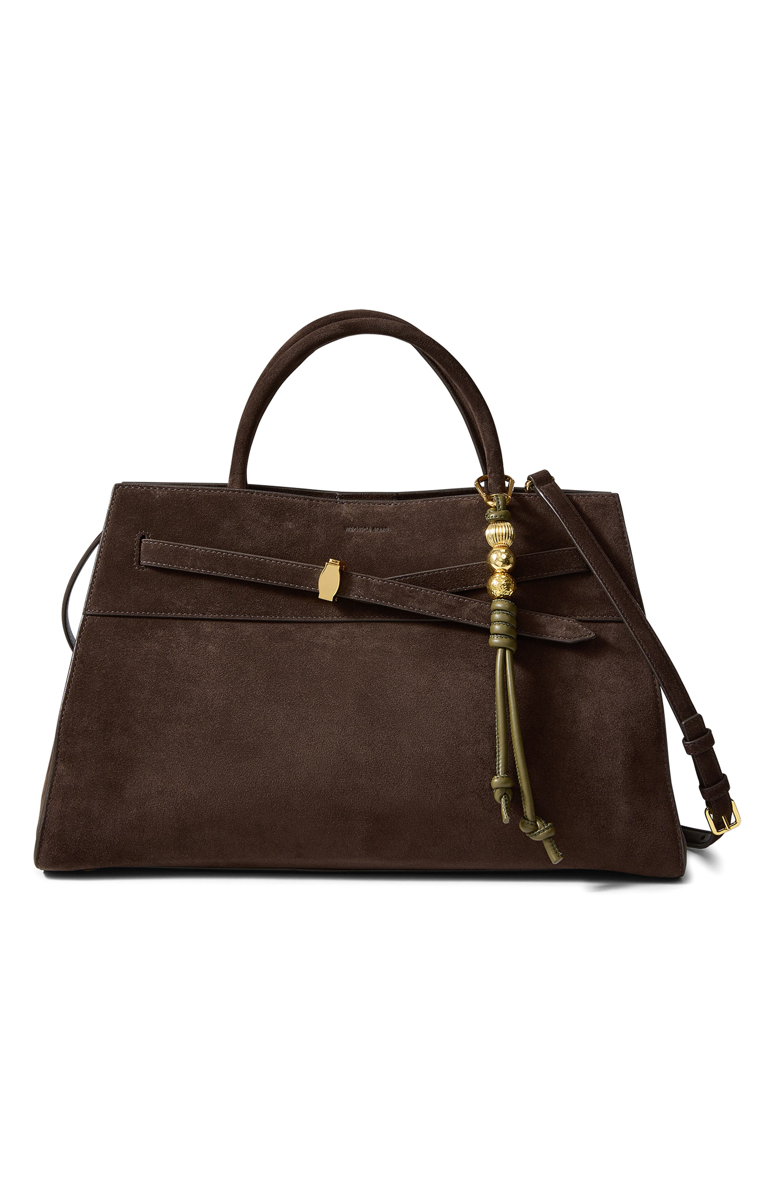 Veronica Beard Bead Bag Charm, Alternate, color, Cypress