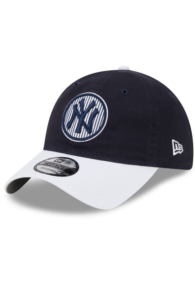 Men's New Era  Navy New York Yankees 2024 Batting Practice 9TWENTY Adjustable Hat, Main, color, Navy