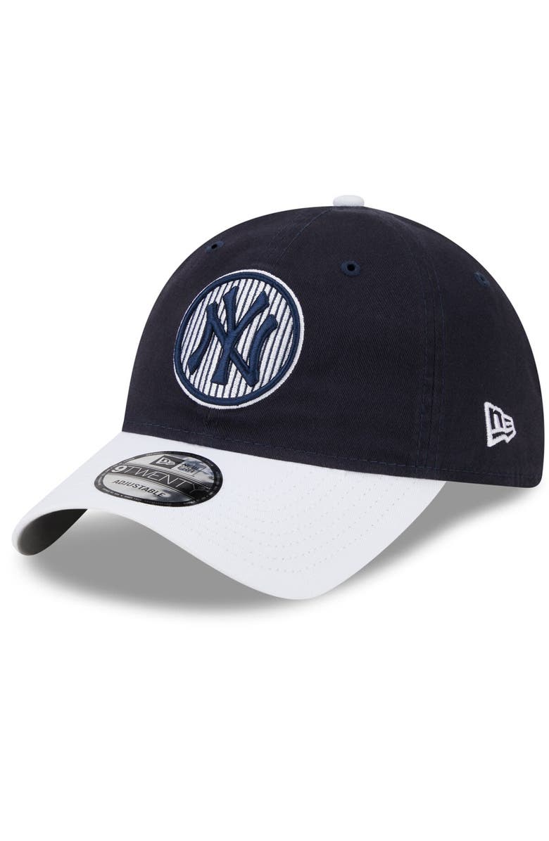 New Era Men's New Era Navy New York Yankees 2024 Batting Practice 9TWENTY Adjustable Hat, Main, color,