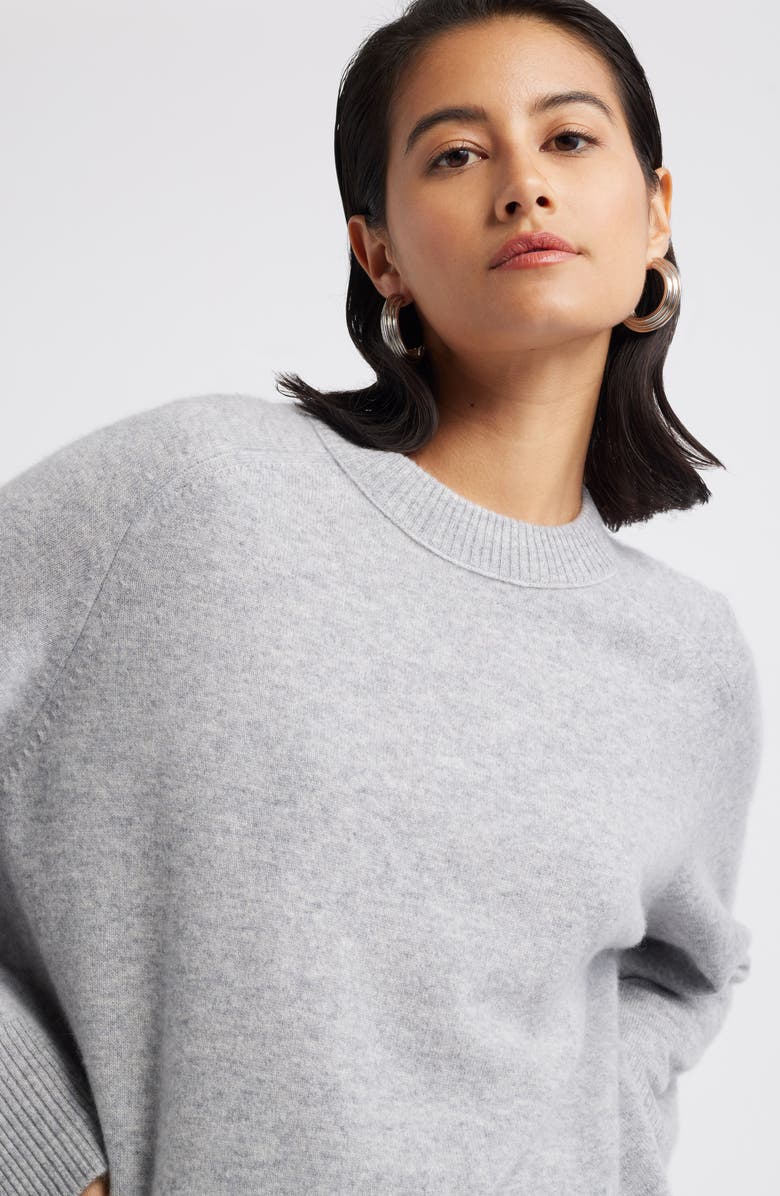 Nordstrom Relaxed Cashmere Crewneck Sweater, Alternate, color, 