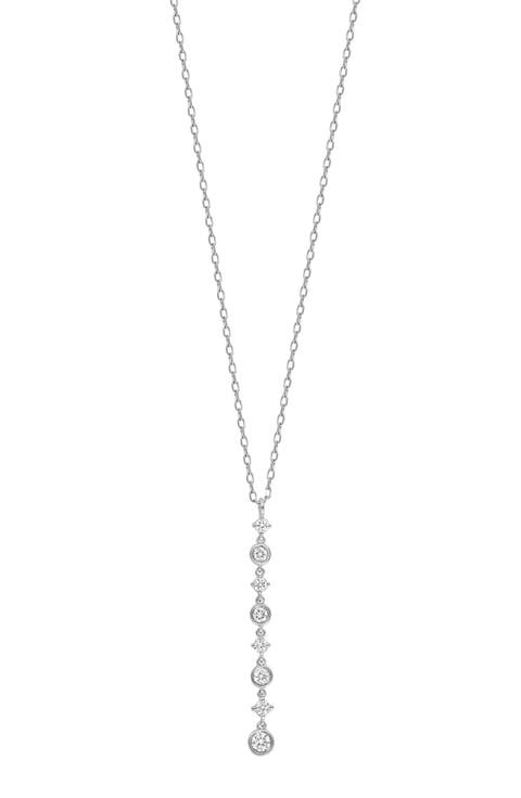 Monaco Diamond Linear Pendant Necklace (Nordstrom Exclusive)