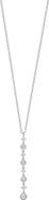 Bony Levy Monaco Diamond Linear Pendant Necklace (Nordstrom Exclusive)