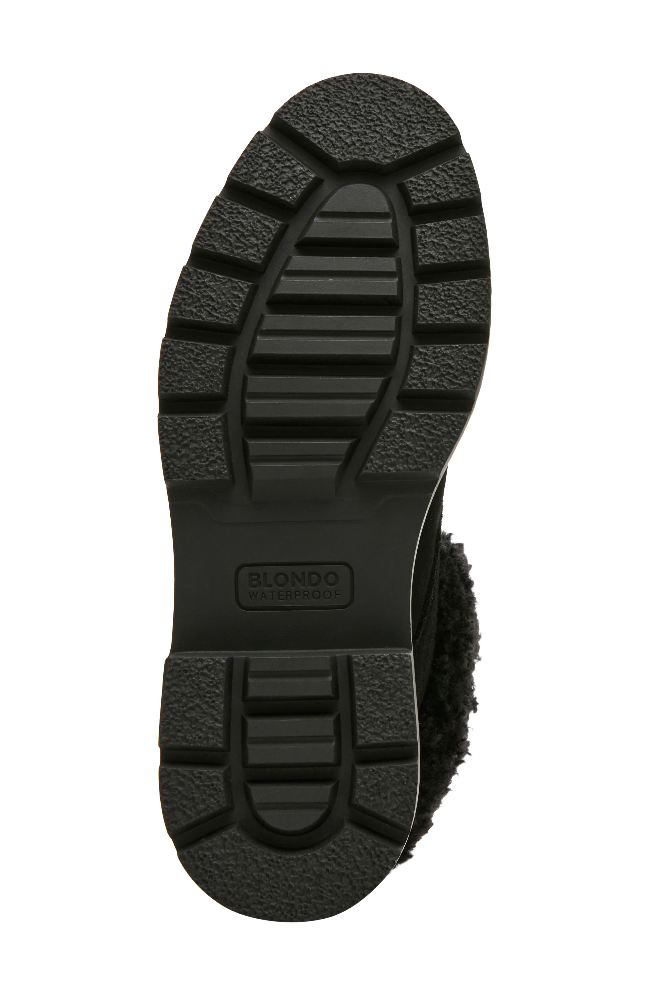 Parina Waterproof Leather Boot, Alternate, color, BLACK SUEDE