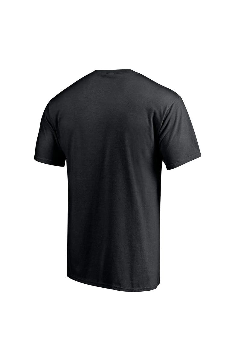 FANATICS Men's Fanatics Branded Black/Heathered Charcoal Brooklyn Nets T-Shirt Combo Set, Alternate, color, 